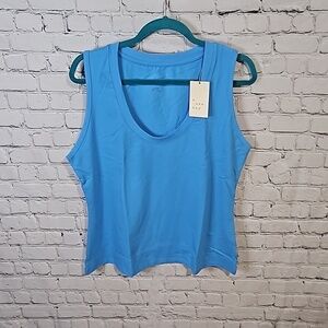 A new day scoop neck tank top